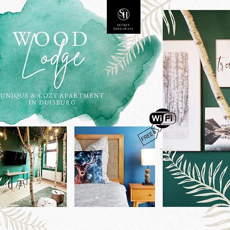 Secret Hideaways Wood Lodge Mit Kinderzimmer Messe L City L Flughafen L Hbf Duisburg Kültér fotó